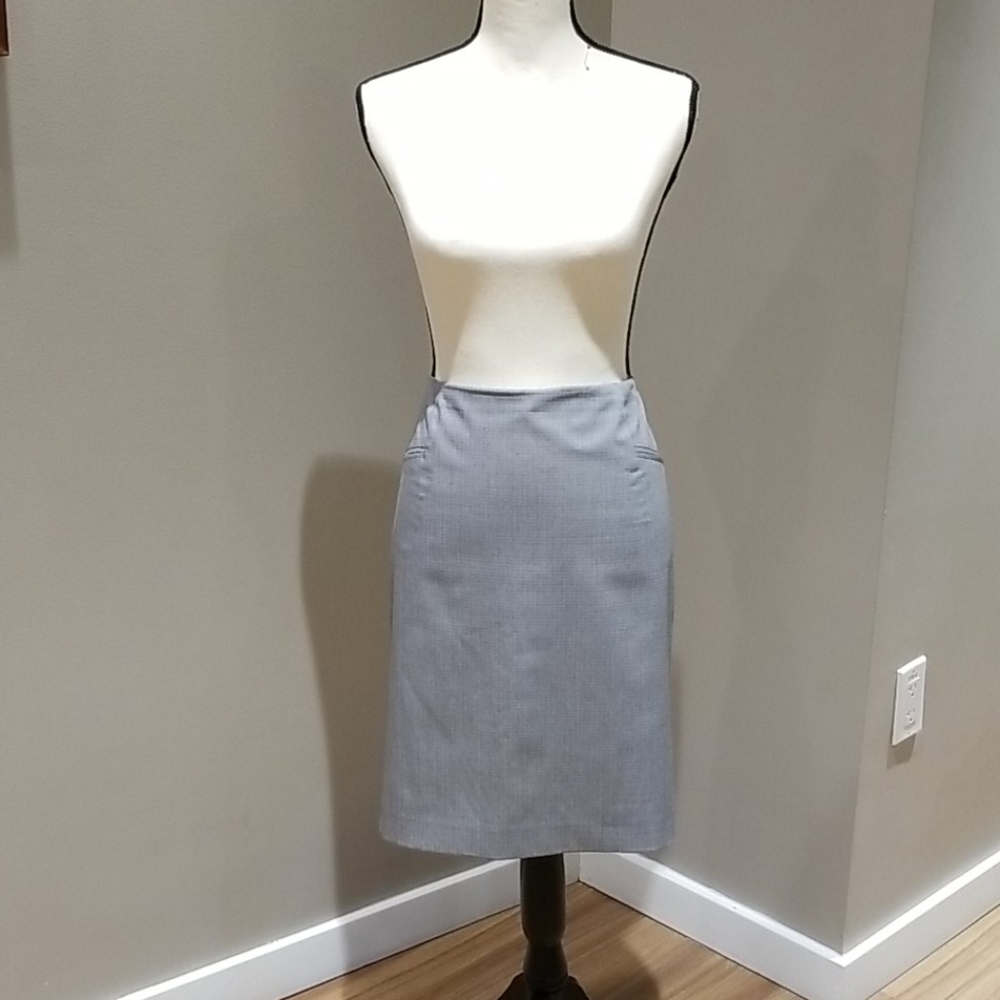 Halogen grey suit skirt